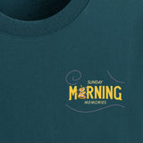 (Pre-Order) "Sunday Morning Memories" T-Shirt grünblau / Nerdy Terdy Gang
