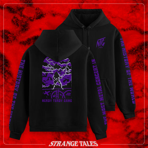 NTG Strange Tales "Most Metal Concert" Hoodie schwarz / lila