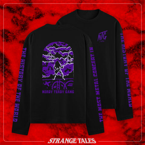NTG Strange Tales "Most Metal Concert" Longsleeve schwarz / lila