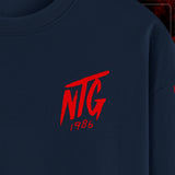 (Pre-Order) NTG Strange Tales "Most Metal Concert" Longsleeve dunkelblau / rot