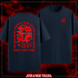(Pre-Order) NTG Strange Tales "Most Metal Concert" T-Shirt dunkelblau / rot