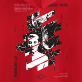 (Pre-Order) NTG Strange Tales "Roll Out" Zipper-Hoodie rot