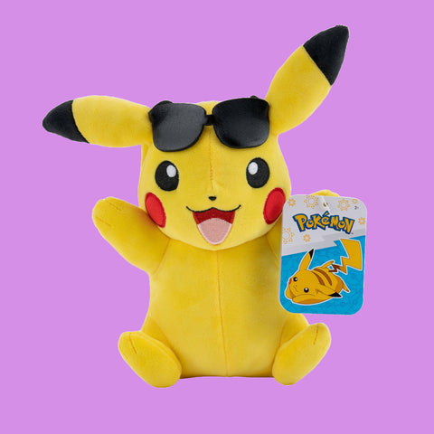 Pikachu mit Sonnenbrille 20cm Stofftier Pokémon