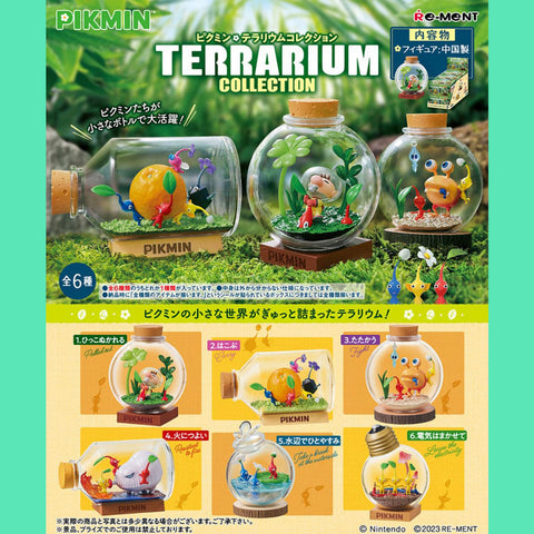 Pikmin Terrarium Collection 1 (Blindboxen) Re-Ment Nintendo Pikmin