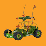 A.W.E. Shell-Striker mit Scarlett April Actionfigur Teenage Mutant Ninja Turtles x G.I. Joe Playmates
