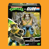 Rocksteady x Dreadnok Buzzer Actionfigur Teenage Mutant Ninja Turtles x G.I. Joe Playmates