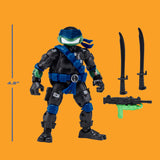Leonardo x Snake Eyes Actionfigur Teenage Mutant Ninja Turtles x G.I. Joe Playmates