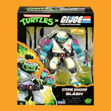 Slash x Storm Shadow Actionfigur Teenage Mutant Ninja Turtles x G.I. Joe Playmates