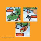 Turtle-Fly Copter Teenage Mutant Ninja Turtles x G.I. Joe Playmates