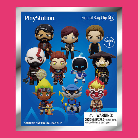Playstation 3DC PVC Taschenanhänger Blindbag