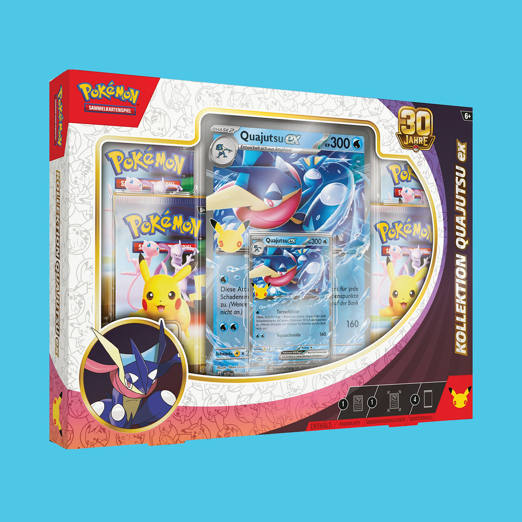 (Pre-Order) 1 PRO KUNDE - PKM - 30 Jahre - Quajutsu Ex Kollektion