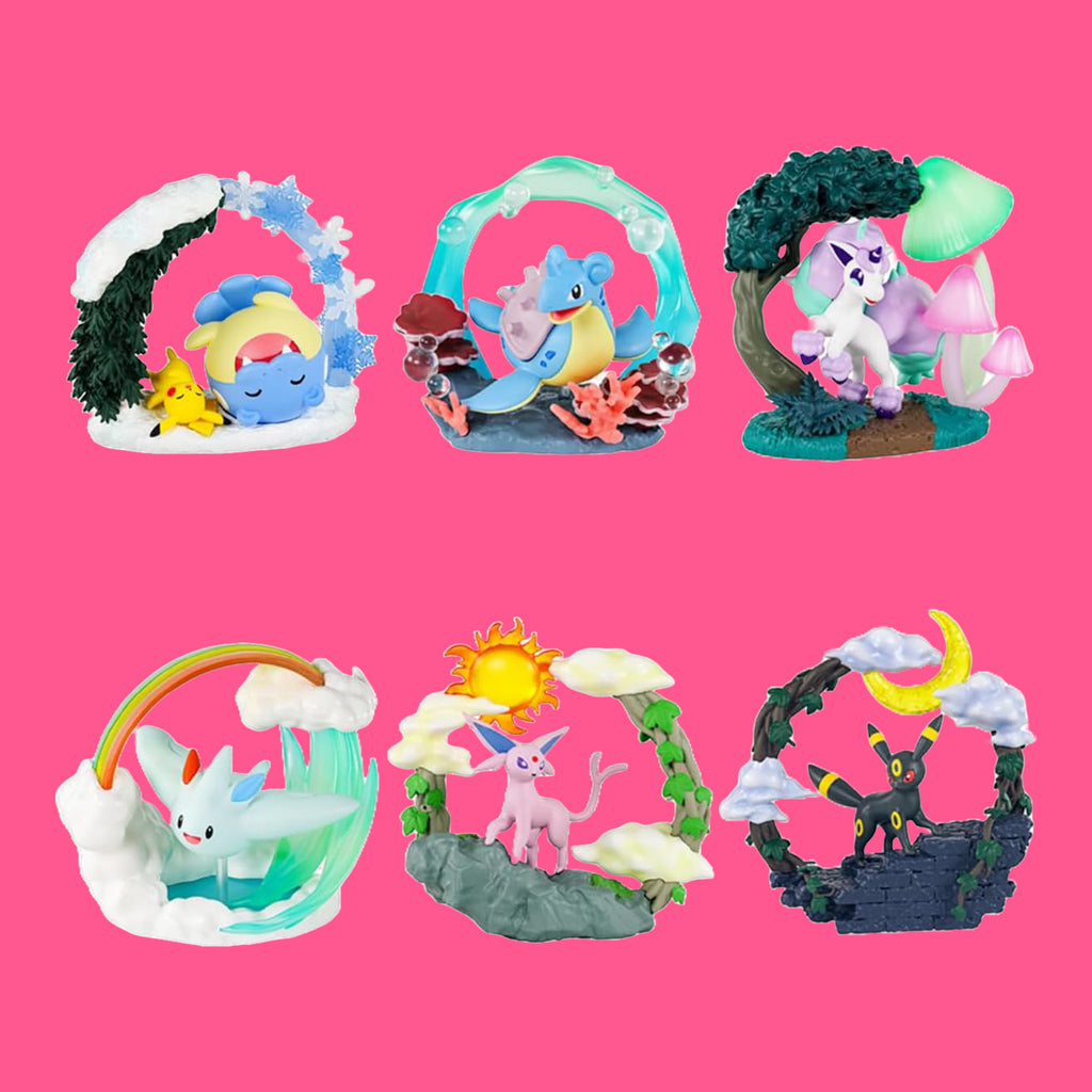Pokémon Circular Diorama Collection (Blindboxen) Re-Ment