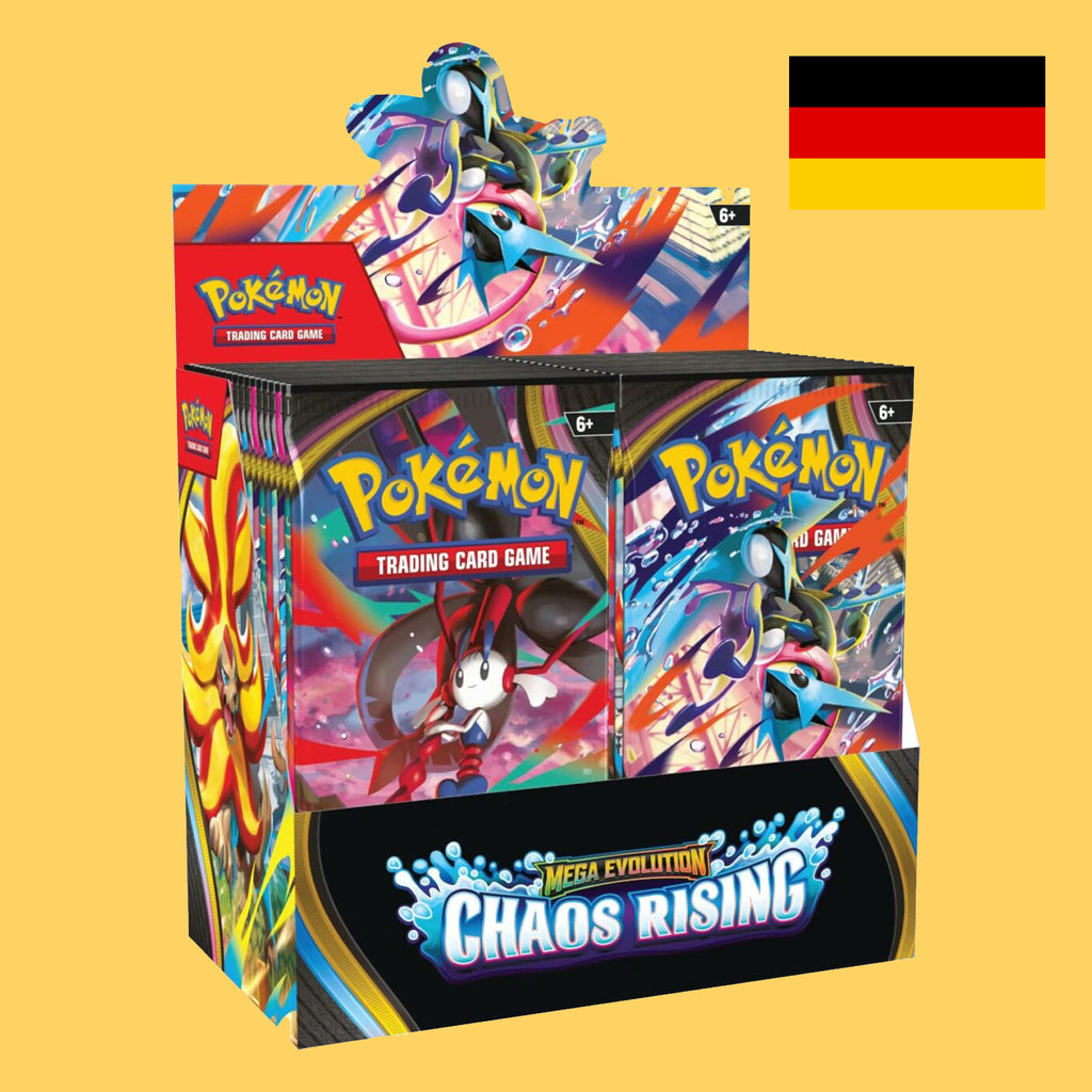 Pokémon Mega Entwicklung "Wachsendes Chaos" Booster einzeln deutsch
