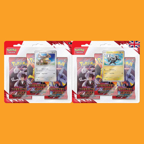 (Pre-Order) Pokémon Scarlet & Violet Destined Rivals 3-er Blister Pack
