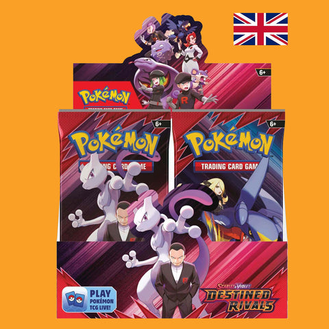 (Pre-Order) Pokémon Scarlet & Violet Destined Rivals Booster Display (englisch)