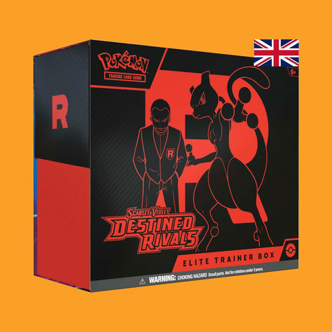 (Pre-Order) Pokémon Scarlet & Violet Destined Rivals Elite Trainer Box (englisch)