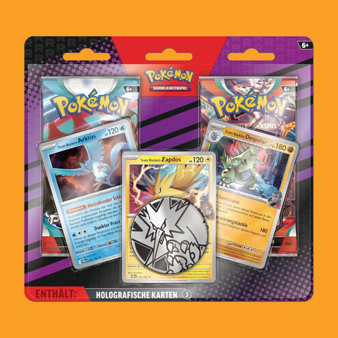 Pokémon Enhanced 2-Pack (Zapdos - Despotar - Arktos) (Deutsch)
