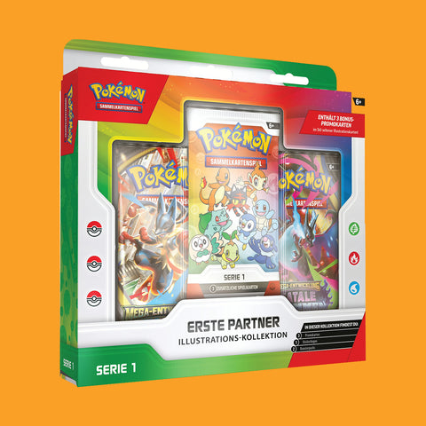 (Pre-Order) NUR 3 PRO KUNDE - Pokémon Erste-Partner-Kollektion (deutsch)
