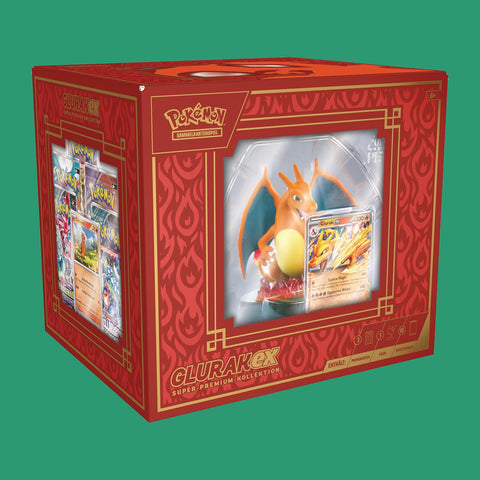 Pokémon Glurak ex Super-Premium-Kollektion (deutsch)