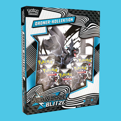 (Pre-Order) Pokémon Karmesin & Purpur Schwarze Blitze Ordner Kollektion (deutsch)