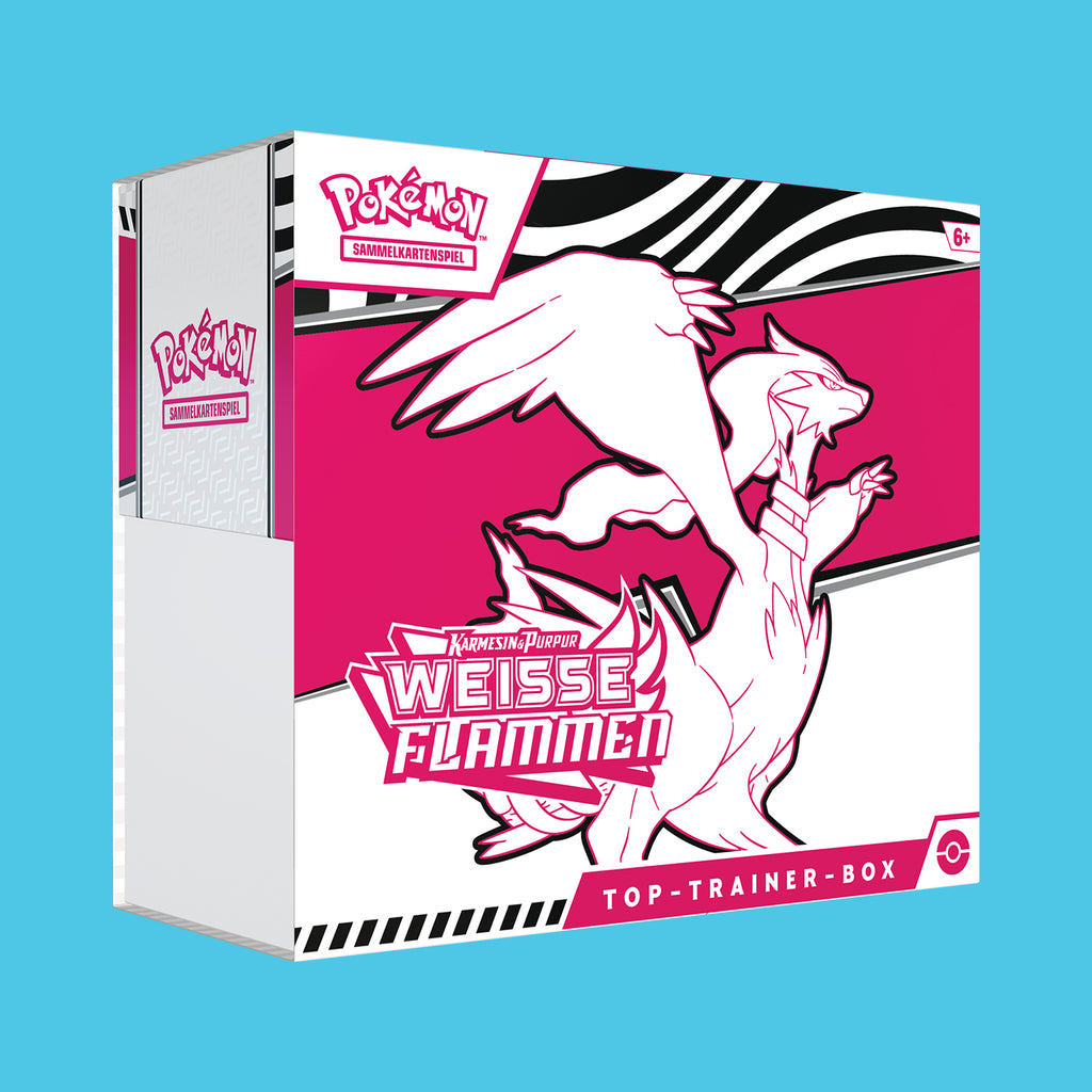 (Pre-Order) Pokémon Karmesin & Purpur Weisse Blitze Top Trainer Box (deutsch)