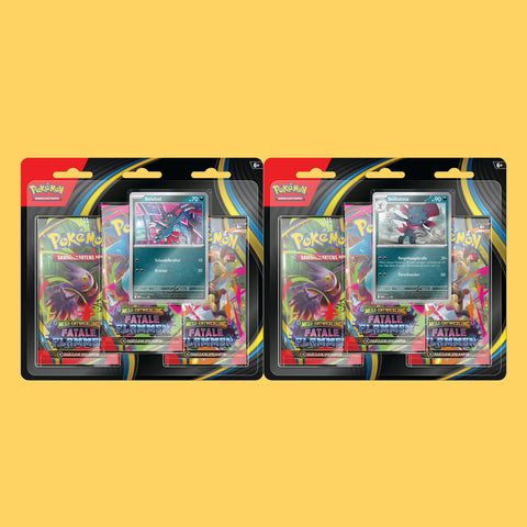 (Pre-Order) Pokémon Mega-Entwicklung "Fatale Flammen" 3-Pack (deutsch)