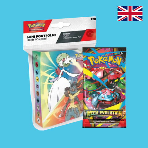 (Pre-Order) Pokémon Mega Evolution Mini Portfolio (englisch)