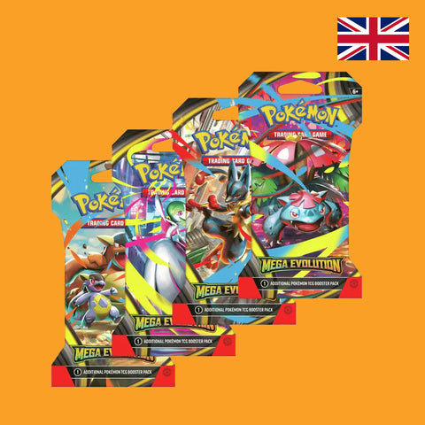 (Pre-Order) Pokémon Mega Evolution Sleeved Booster (englisch)