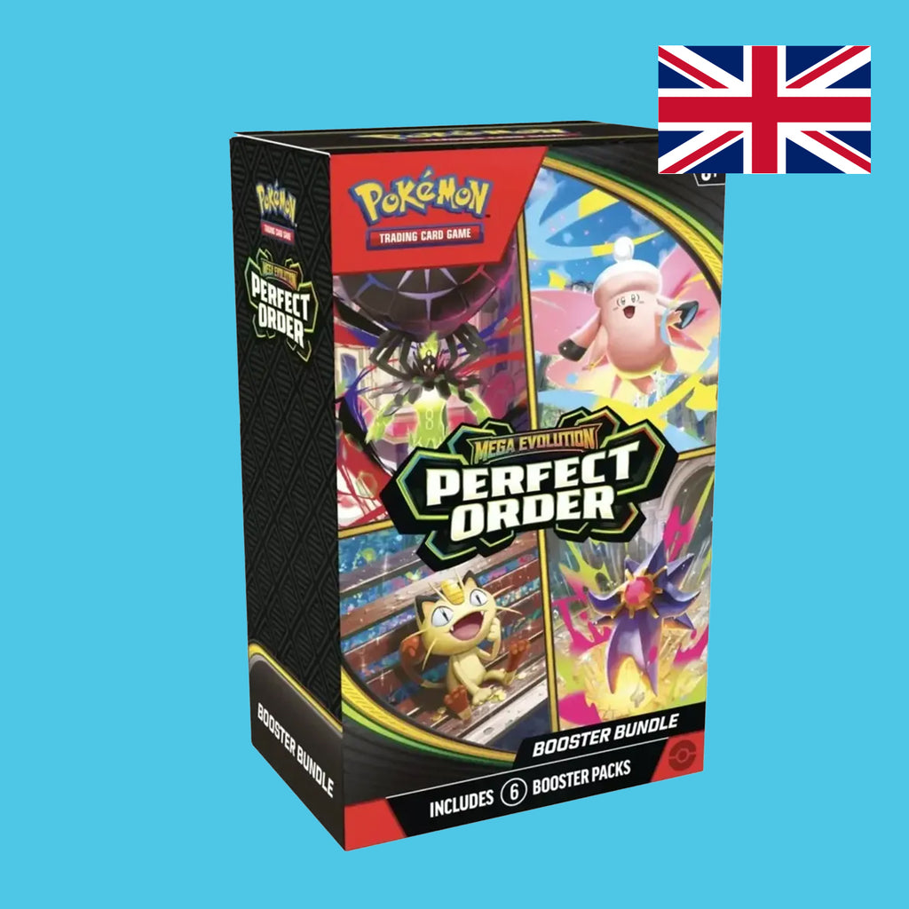 (Pre-Order) NUR 2 PRO KUNDE - Pokémon Mega Evolution "Perfect Order" Booster Bundle (englisch)