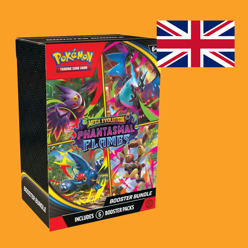 (Pre-Order) Pokémon Mega Evolution Phantasmal Flames Booster Bundle (englisch)
