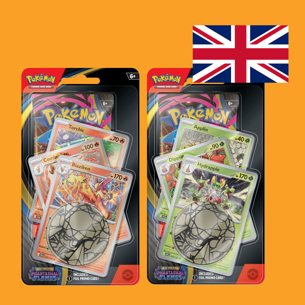 (Pre-Order) Pokémon Mega Evolution Phantasmal Flames Premium Checklane Blister (englisch)