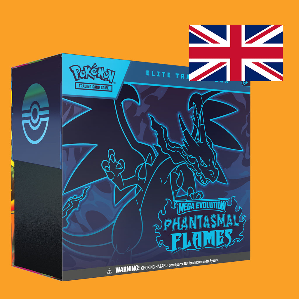 (Pre-Order) Pokémon Mega Evolution Phantasmal Flames Elite Trainer Box sealed (englisch)