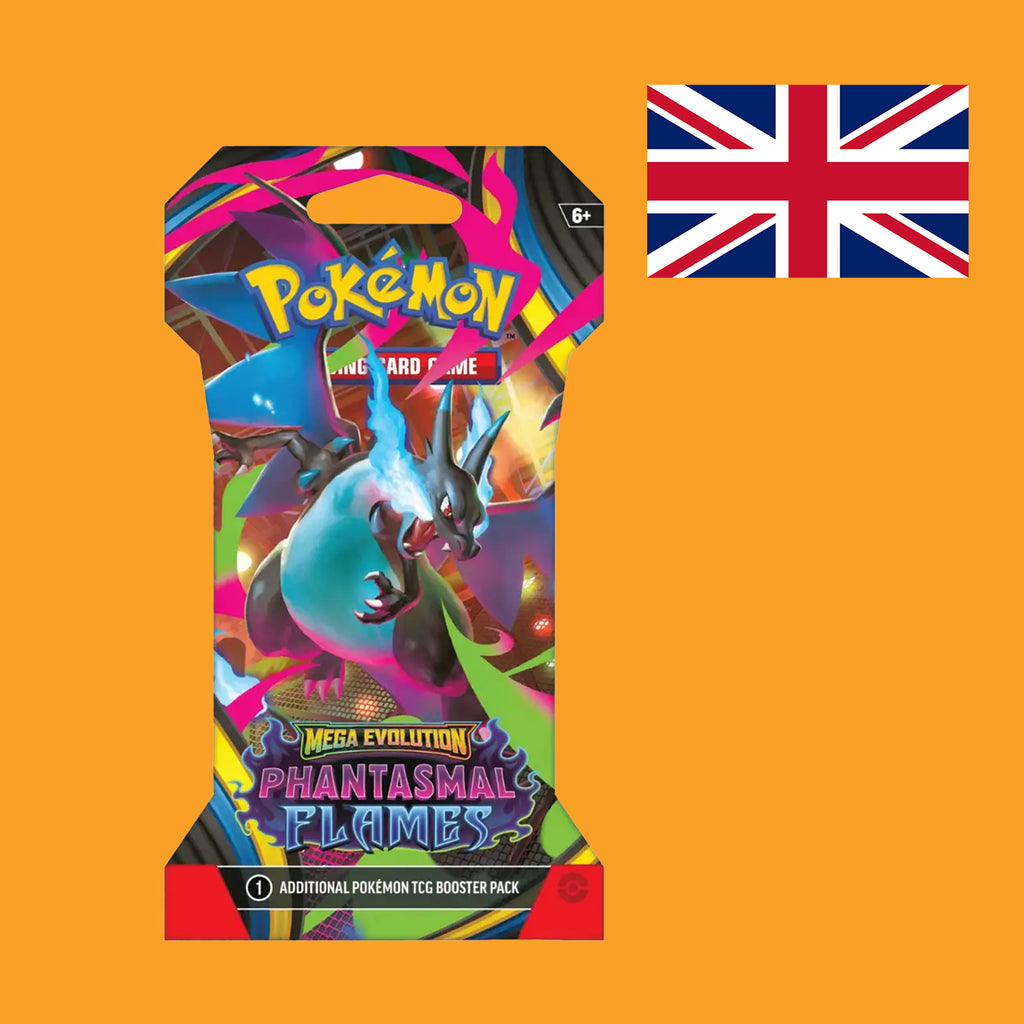 (Pre-Order) Pokémon Mega Evolution Phantasmal Flames Sleeved Booster (englisch)