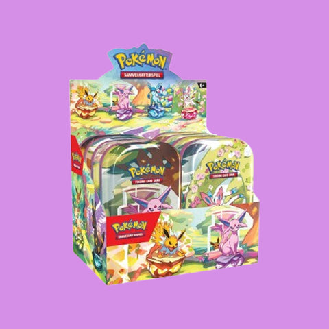 (Pre-Order) Pokémon Karmesin & Purpur Prismatische Entwicklungen Mini Tin (deutsch)