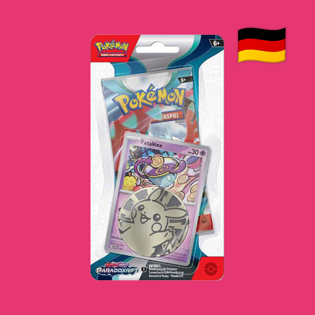 Fatalitee Pokémon Karmesin & Purpur Blister Trading Card Game (Deutsch) Pokémon