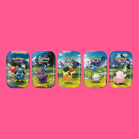 (Pre-Order) Tin Box "Erhabene Helden" (deutsch) Pokémon "Mega Entwicklungen"