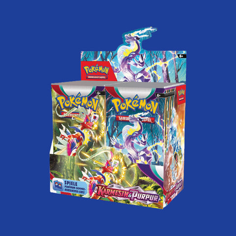 Pokémon Karmesin & Purpur Booster Display Trading Card Game (Deutsch)
