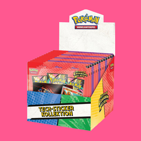 (Pre-Order) Tech-Sticker Kollektion "Erhabene Helden" (deutsch) Pokémon "Mega Entwicklungen"