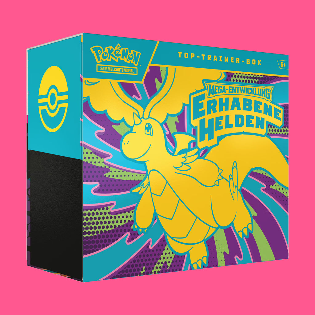 (Pre-Order) Top-Trainer-Box "Erhabene Helden" (deutsch) Pokémon "Mega Entwicklungen"