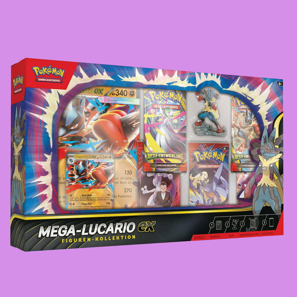 (Pre-Order) Pokémon Trading Card Game Mega-Lucario Ex Kollektion (deutsch)