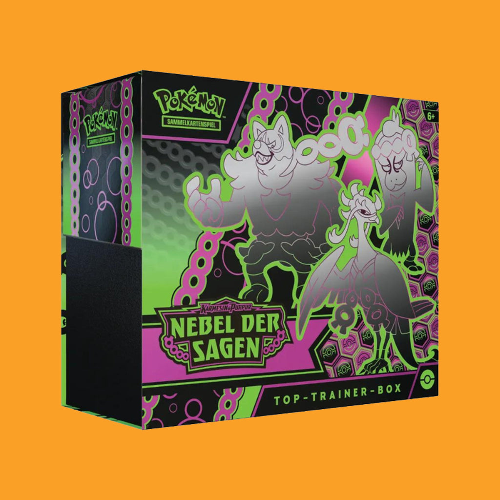 Pokémon Karmesin & Purpur Nebel der Sagen Top Trainer Box (deutsch)