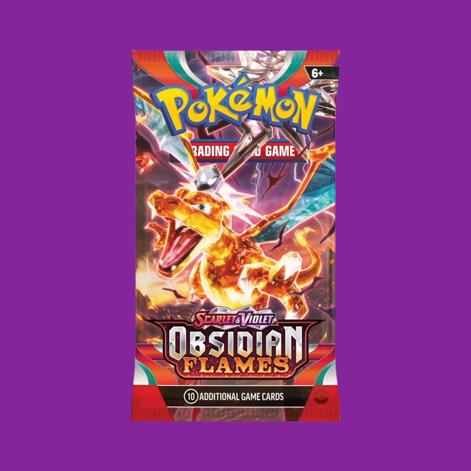 Pokémon Scarlet & Violet Obsidian Flames Booster Trading Card