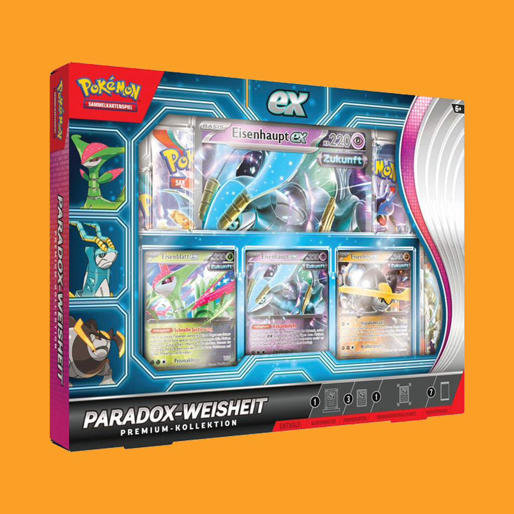 Pokémon Paradox-Weisheit Premium Kollektion Trading Card Game (Deutsch)