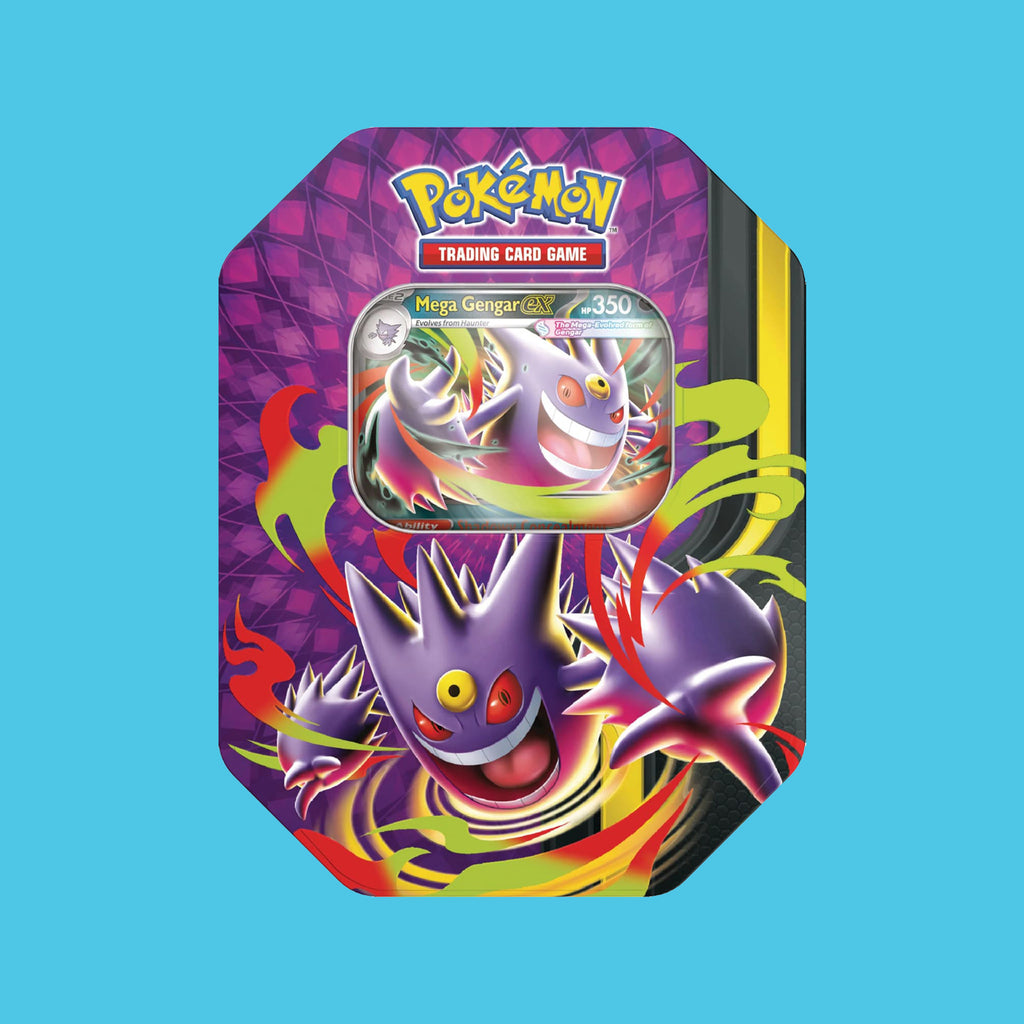 NUR 1 PRO KUNDE - Pokémon Tin Box Mega-Gengar Ex "Mega Moonlight" Pokémon Sammelkarten (deutsch)