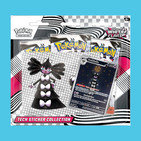 Pokémon Scarlet & Violet White Flare Tech Sticker Collection (englisch)