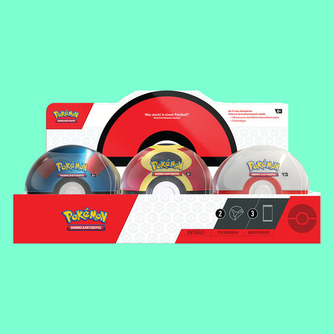 (Pre-Order) PKM Pokéball Tin Herbst 2025 Pokémon Sammelkartenspiel (deutsch)
