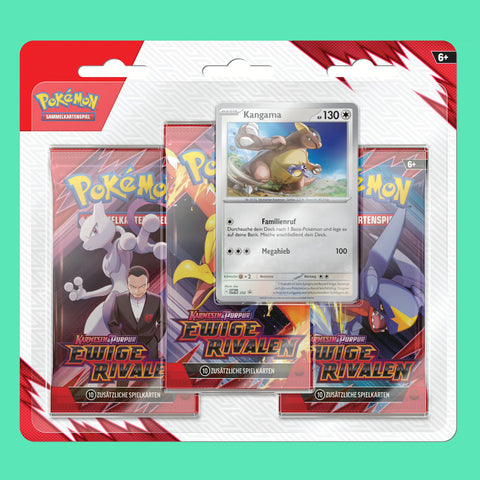 (Pre-Order) Pokémon Karmesin & Purpur Ewige Rivalen Blister Kangama (deutsch)