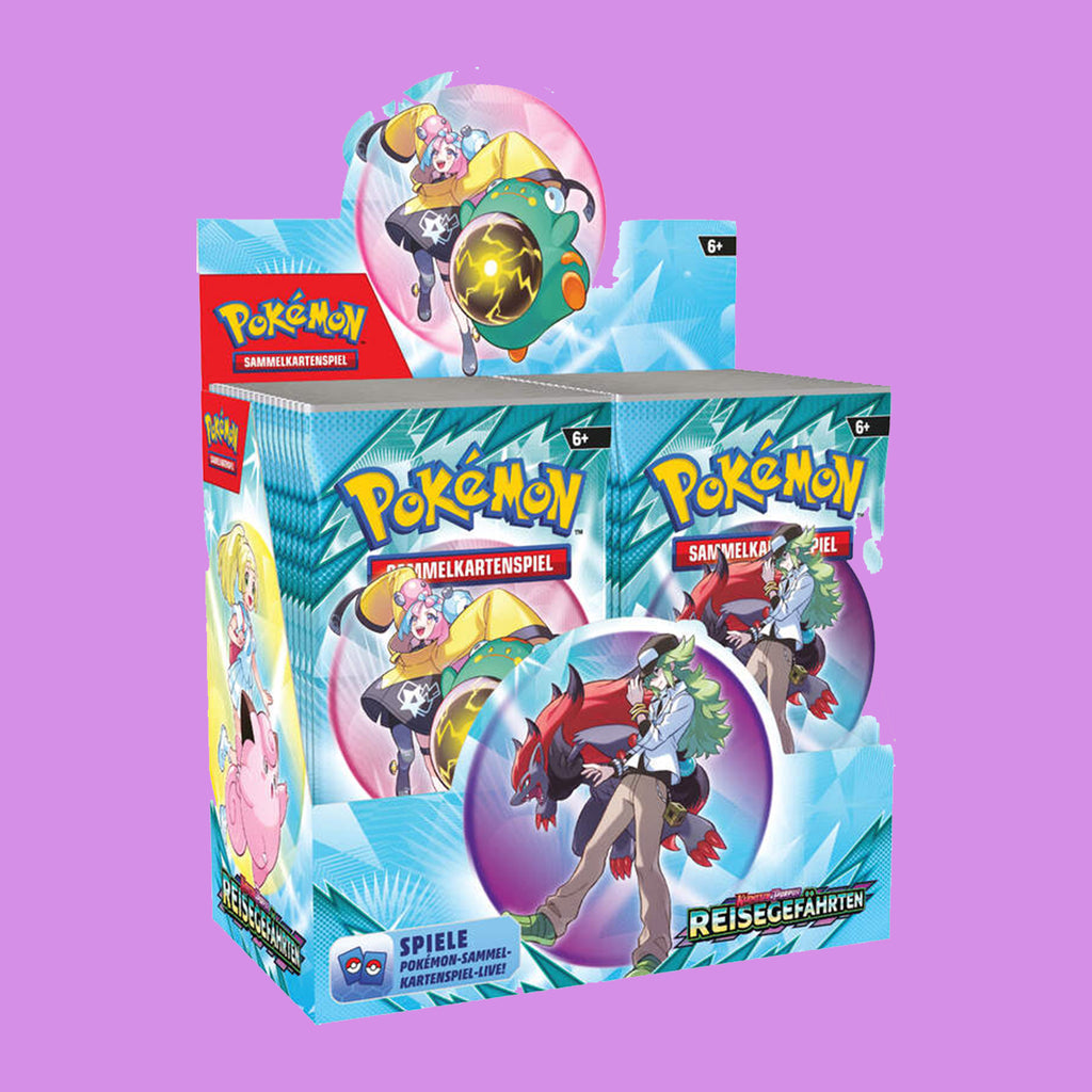 (Pre-Order) Pokémon Karmesin & Purpur Reisegefährten Booster (deutsch)