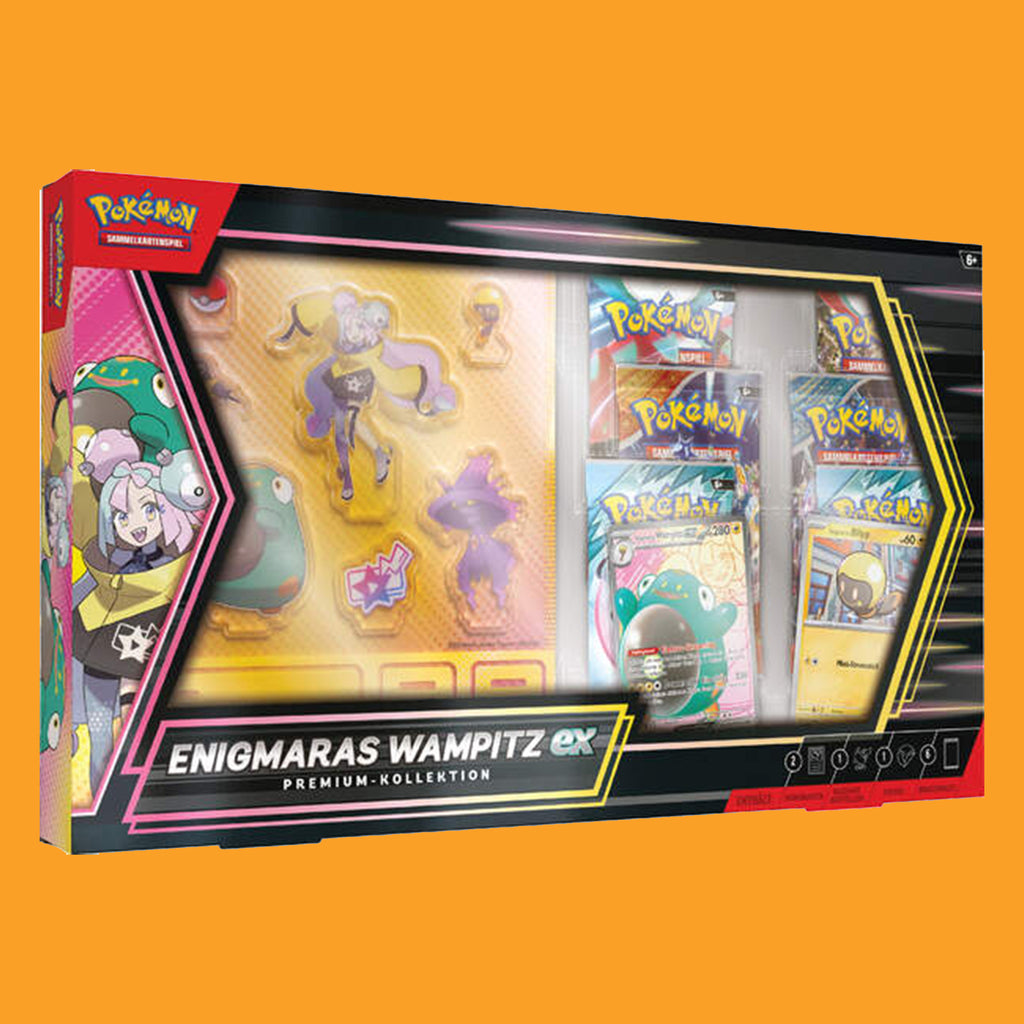 (Pre-Order) Pokémon Enigmaras Wampitz Ex Premium Kollektion (Deutsch)