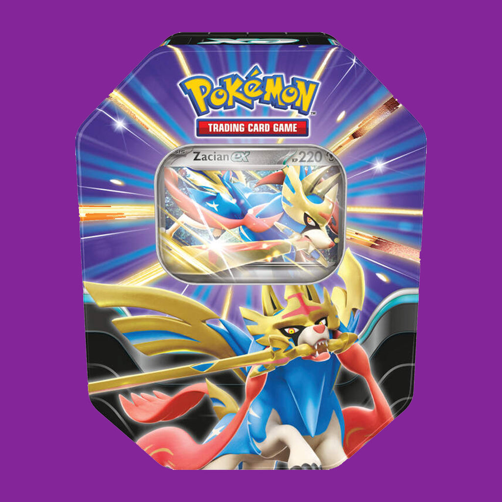 (Pre-Order) Pokémon Tin Box Zacian-EX Pokémon (deutsch)